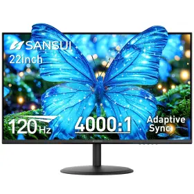B0fhdvmw2p Sansui 22 Inch 120hz 1080p Fhd Monitor Es-22x3ah 2x Hdmi 2.1 Adaptive Sync Hdr V