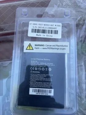 Securitytronix 810842022838 St-hdoc-mm 3.5 Inch Test Monitor Meter Battery #2