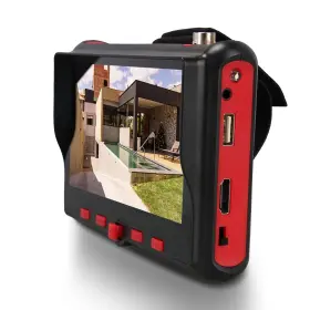 Sgef 791759542414 Upgrade Portable Wrist Cctv Tester 5ftft Lcd Monitor Hdmi In &vga Camera D