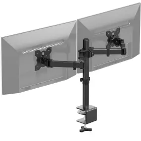 Do-24a-k Shw Dual Monitor Stand Arm Vesa Desk Mount For Gaming/office Computer