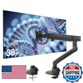Siig B07l3b5dfp Aluminum Mechanical Single Monitor Arm Mount - Height Adjustable Desk