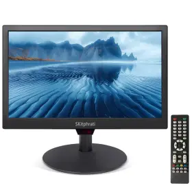 Skitphrati B0cf92lpbr 15.6 Inch Small Computer Pc Monitor 1366x768 Video Screen Hdmi Vga
