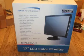 Speco M17lcbvh3 Technologies Cctv Monitor Tft Lcd Color 17.0 Inch Front Controls