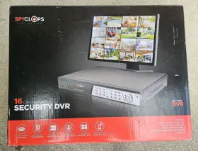 Spyclops Spy-dvr16 Dvr16 16channel Security Audio Digital Video Recorder Dvr New Open Box