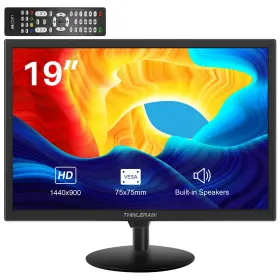 B0dn1pdv9t Thinlerain 19 Inch 1440x900 Pc Monitor Hdmi Vga Av Bnc Usb Built-in Speakers