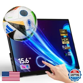 Topmonitor B0d25xv38p Portable Monitor Touchscreen 15.6 1080p Touch Screen Ips Usb-c Hdmi