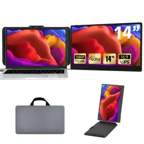 Txv B0d4lj3lq5 Portable 1080p Laptop Monitor Extender Screen - Usb-c/hdmi Compatible