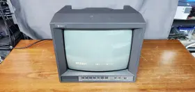 Vm6133 Vicon Genuine Industries Color Cctv Video Monitor Pvm 13 Inch Crt Bnc Tm32