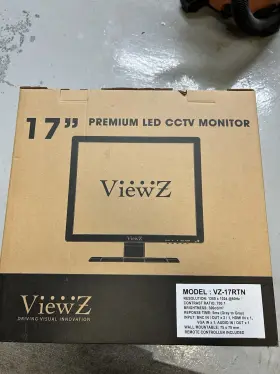 Vz-17rtn Viewz 17 Inch Premium Led Cctv Monitor