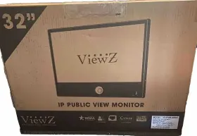 Vz-pvm-14b3n Viewz Vz-pvm-z4w3n New High End 32 Inch 1080p Ip Public Surveillance View Monitor