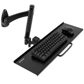 Vivo B0bhx65d4s Sit-stand 24 Inch Pneumatic Spring Keyboard And Mouse Tray Wall Mount