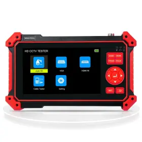 Hd-2950 Wanlutech Cctv Camera Tester 8mp Tvi Cvi Ahd Cvbs Analog 5 Inches Screen