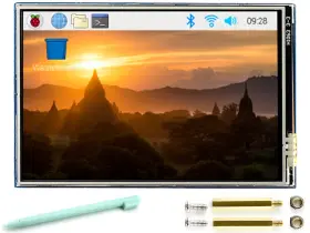 B07v9ww96d Waveshare 3.5 Inch Resistive Touch Screen Ips Lcd 480x320 Xpt2046 Controller Compa