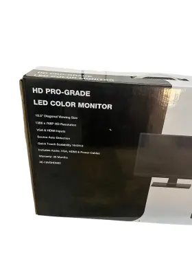 0e-19vghdmi2 Wbox Led Color Monitor New In Box. 19 Inch Pro Grade Surveillance 18.5 #2