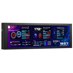 B0bxl2q53y Wisecoco 7.84 Inch Mini Monitor Hd Ips 1280x400 Secondary Stretched Bar Screen