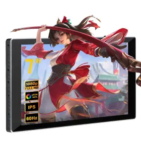 Wisecoco B0c7tj92d1 7 Inch Portable Monitor 1080p Fhd 60hz Mini Pocket Touchscreen Display