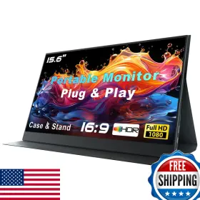 Xinhengtai B0dhkx46zd Portable Monitor For Laptop 15.6 Inch 1080p Fhd
