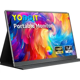 B0f8hlj9l9 Yodoit 15.6 Inch Portable Monitor Fhd 1080p Ips Usb-c Hdmi Speakers Smart Cover