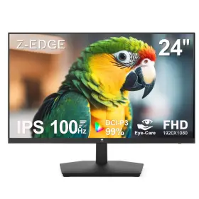 Z Z-edge B08rypwc53 Z-edge 24 Inch Monitor Computer Full Hd 1920 X 1080p Ips 100hz