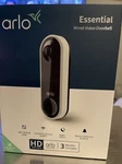 Arlo AVD1001W100NAS Wired Hd Video Doorbell - Black New Sealed. Fixed Price $40.00.