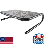 Allsop Metal Art Jr. Monitor Stand 14-INCH Wide Platform Holds 40 Lbs Keyboard. Fixed Price $116.86.