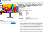 Koorui 27 Inch 4K Computer Monitor 100% Srgb Uhd (3840 X 2160) Ips HDR400. Fixed Price $147.00.