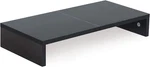Teamix 20 Inch Monitor Stand Riser, Black Desktop For Pc/tv/laptop/printer. Fixed Price $29.47.