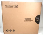 New Viewsonic VA1655 15.6 Inch Widescreen Lcd Monitor - Sealed, Free Shipping. Fixed Price $94.50.