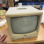 Vintage Exxis Model EO-1242V Security Video Monitor Tv Read Nl. Fixed Price $50.00.