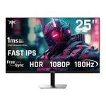 Ktc 24.5" Fhd 1080P 180HZ (200HZ Oc) Fast Ips 128% Srgb Gaming Monitor. Fixed Price $149.98.