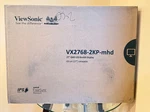 New Sealed Viewsonic VX2768-2KP-MHD 1440P 144HZ Ips Gaming Monitor VS18277. Fixed Price $251.10.