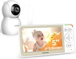 5'' Screen Video Baby Monitor Camera And Audio, 32-HOUR Battery No Wifi Remote. Fixed Price $62.99.