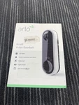 Arlo Wired Video Doorbell AVD1001W100NAS - New In Box. Fixed Price $30.00.