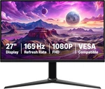 Amazon Basics 27 Inch Gaming Monitor, Fhd 1080P, 165HZ, 1MS Response, Black. Fixed Price $129.99.