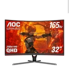 Aoc - CQ32G4VE 31.5" Va Curved Gaming Monitor, Qhd (2560X1440), 180HZ, 0.5MS,.... Fixed Price $138.10.