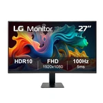 Lg 27" Fhd HDR10 16:9 Curved Monitor 5MS Gtg 100HZ Black 27U421A-B 2026 Model. Fixed Price $84.99.