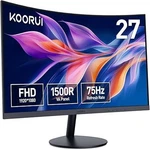 27 Inch Fhd Curved Computer Monitor, 75HZ Tilt Adjustment. Fixed Price $202.72.