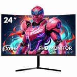 24 Inch Curved Gaming Monitor Fhd 1080P 200HZ 180HZ Amd Freesync. Fixed Price $129.99.
