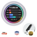 Waveshare 2.8" Round Lcd Display Cpu/gpu Cooler, Silver Monitor. Fixed Price $88.96.