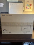 Acer K202Q Essential 19.5" Monitor Lcd 75HZ 1600X900 6MS 100X100 New. Fixed Price $35.00.