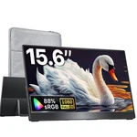 Kksmart 15.6" Portable Monitor 1080P Fhd 88% Srgb 60HZ Hdmi Usb-c Vesa. Fixed Price $169.98.