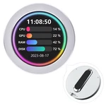 Waveshare 2.8" Round Lcd Display, Cpu/gpu Cooler, Silver, Real-time Monitoring. Fixed Price $79.87.