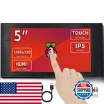 Viewmei 5 Inch Touch Screen Monitor 1280X720 Mini Ips Display Hdmi Pc. Fixed Price $132.74.