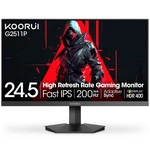 Koorui G2511P 24.5 Gaming Monitor 200HZ 1MS Fhd Ips HDR400. Fixed Price $179.99.