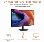 Amazon Basics 27" Monitor Fhd 1080P 100HZ Built-in Speakers Black. Fixed Price $84.99.