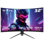 Ktc H32S17F 32" Curved Gaming Monitor Hva 1500R With Adaptive Sync 240HZ Ips Fhd. Fixed Price $128.99.