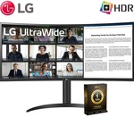 Lg 34" Curved Ultrawide Wqhd Hdr 10 Monitor With Usb Type-c Year Warranty. Fixed Price $261.00.