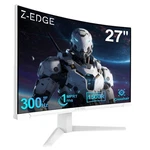 Z-edge UG27S-WHITE 27" 1080P Fhd 1920X1080 300HZ 1MS 1500R Curved Gaming Monitor. Fixed Price $189.99.