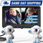 Grownsy 7" Dual Baby Car Camera Monitor 1080P Hd Night Vision Rear Seat. Fixed Price $34.99.