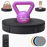 Jayegt Motorized Rotating Display Stand, 350LBS BLACK/11.8INCH/WIRED,. Fixed Price $91.71.